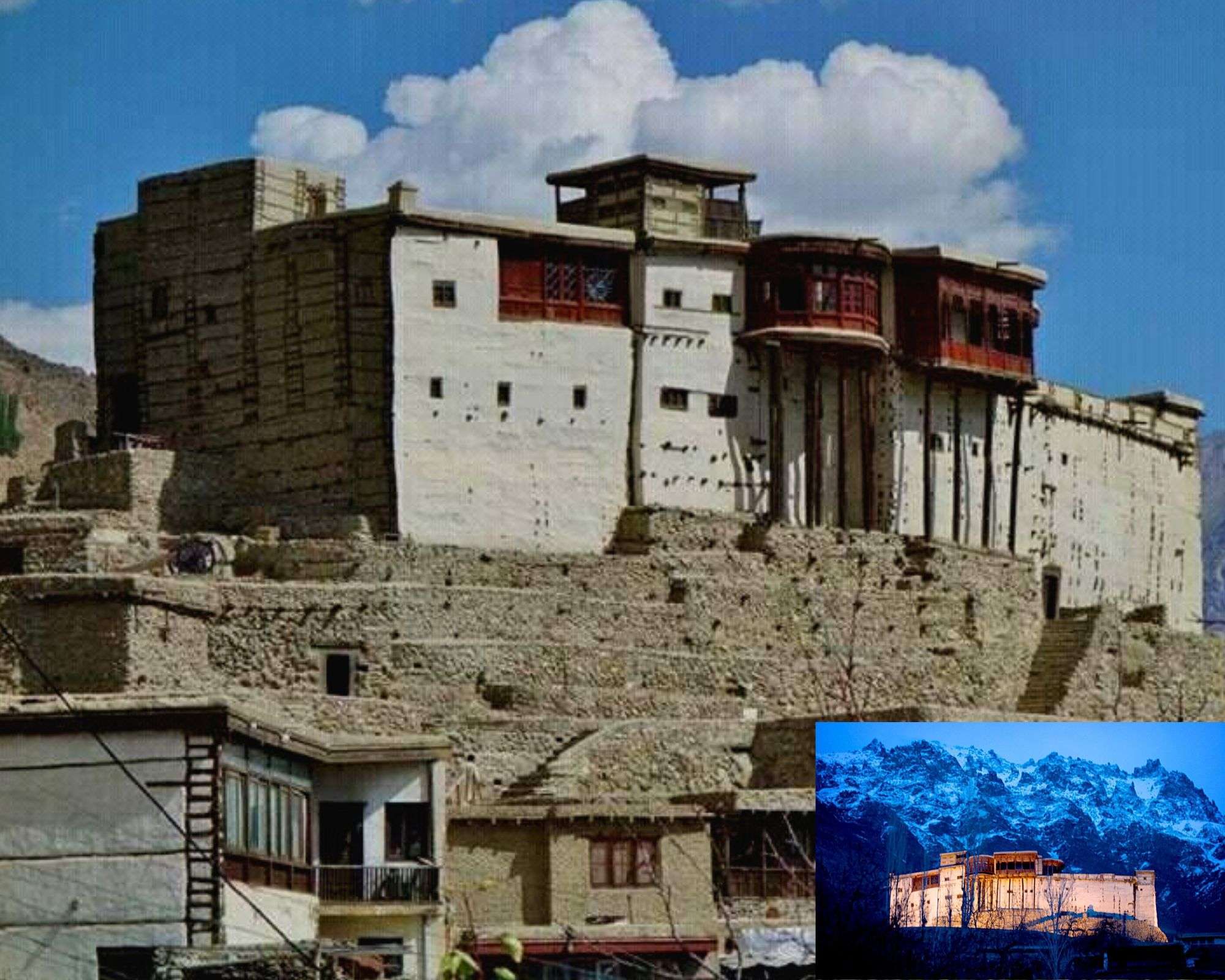The Baltit Fort Hunza valley
